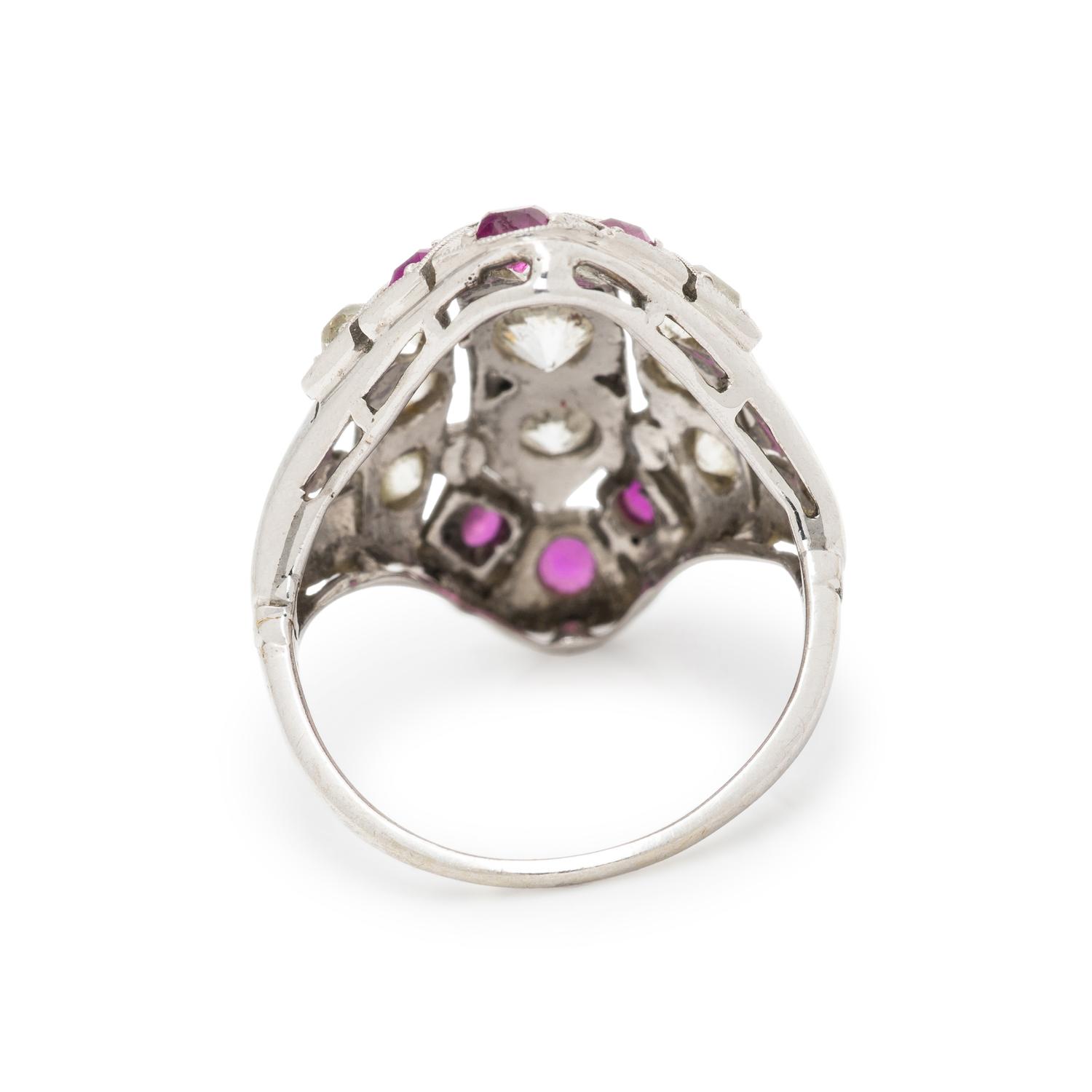 RUBY AND DIAMOND RING