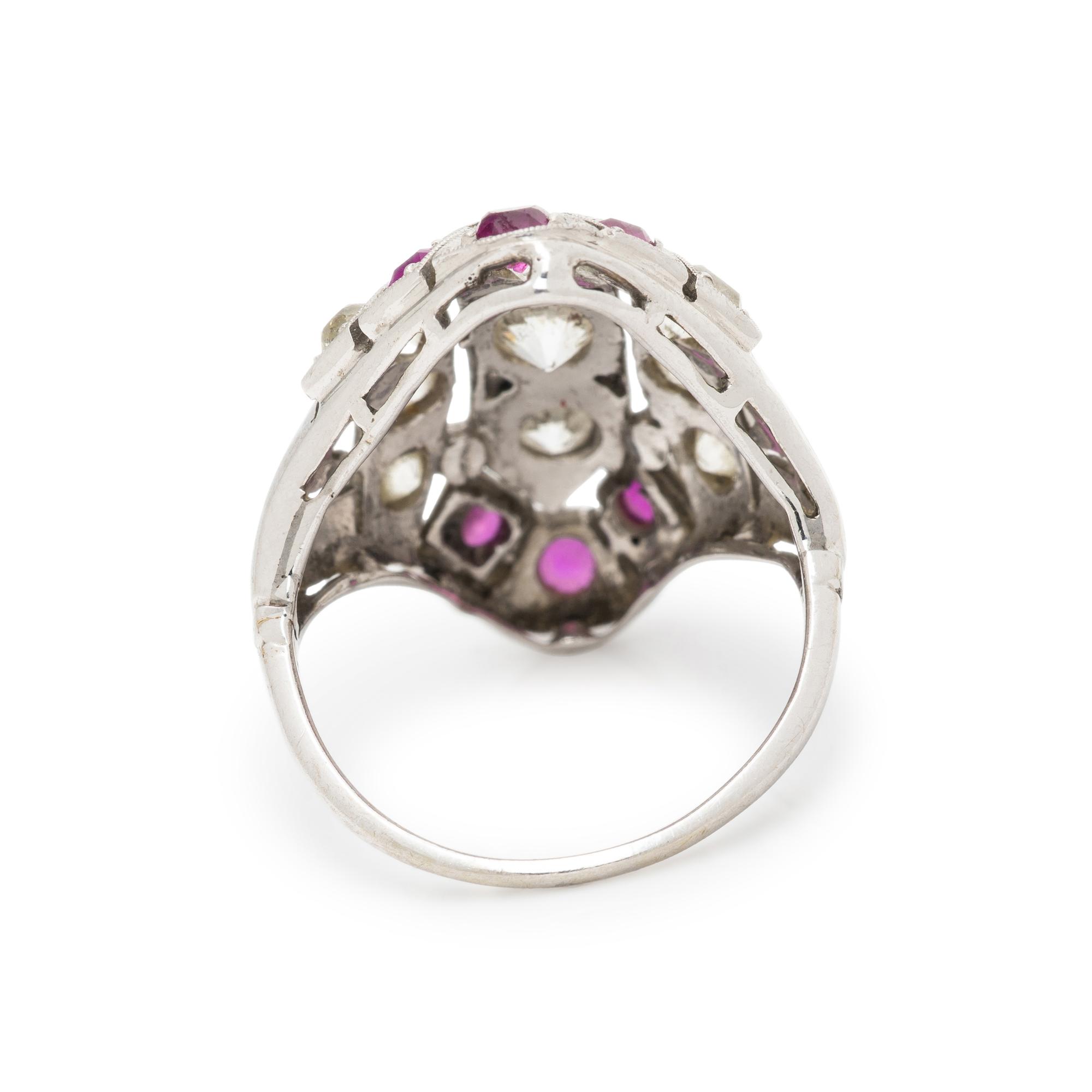RUBY AND DIAMOND RING