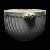 A Roman Marble Cinerarium