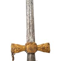 The Mexican American War Knight's Pommel Presentation Sword of Capt. Joseph A. Yard - 10th US Infantry