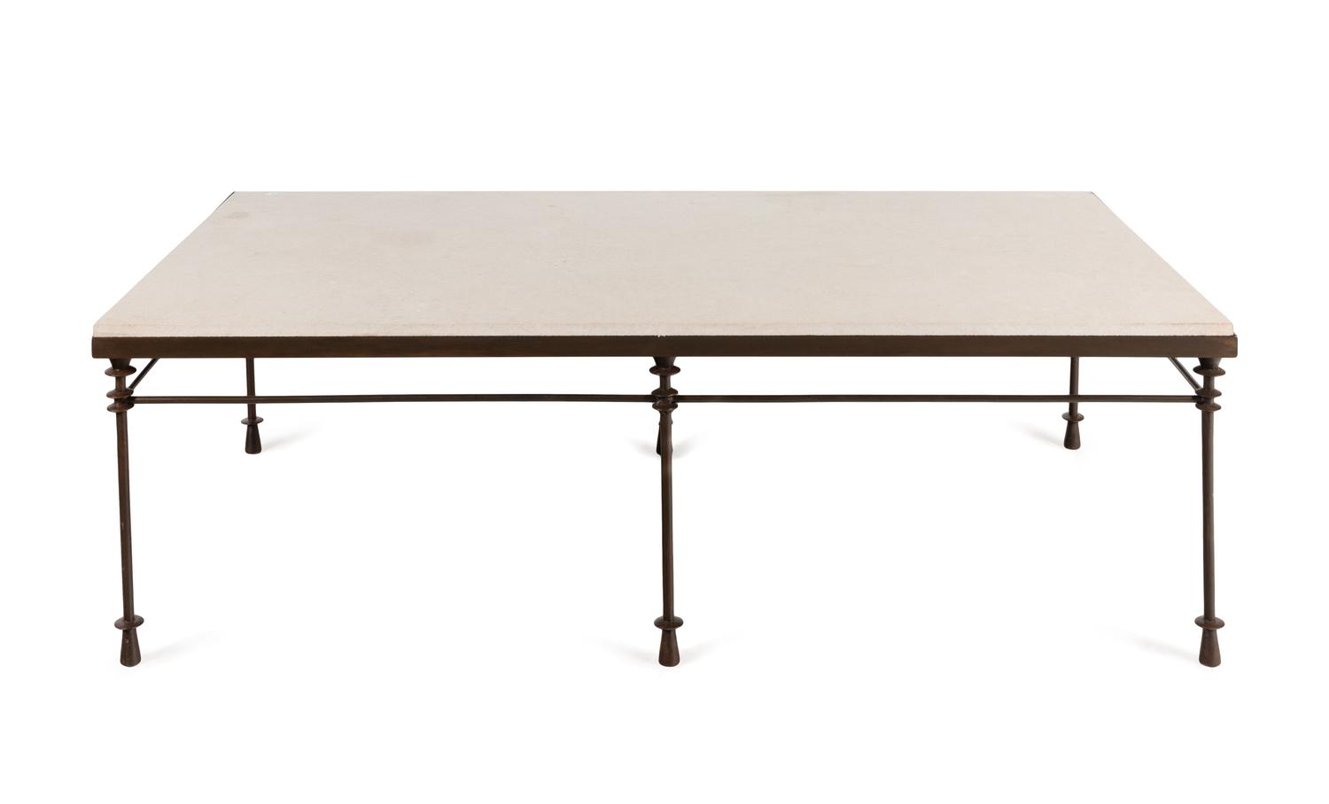 A Contemporary Steel Low Table