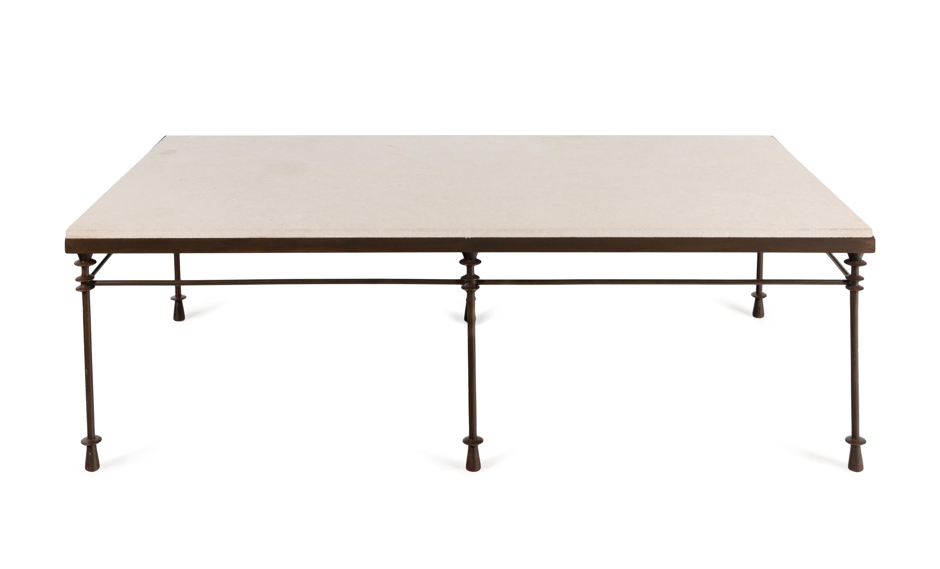 A Contemporary Steel Low Table