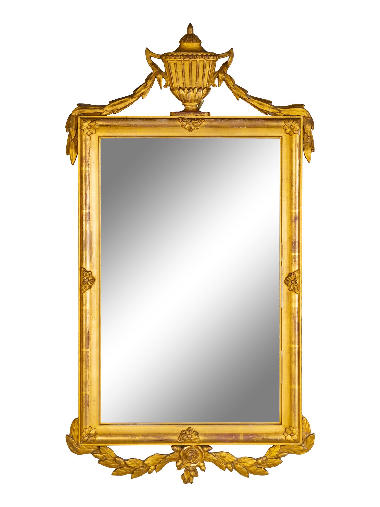 An Italian Giltwood Mirror