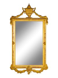 An Italian Giltwood Mirror