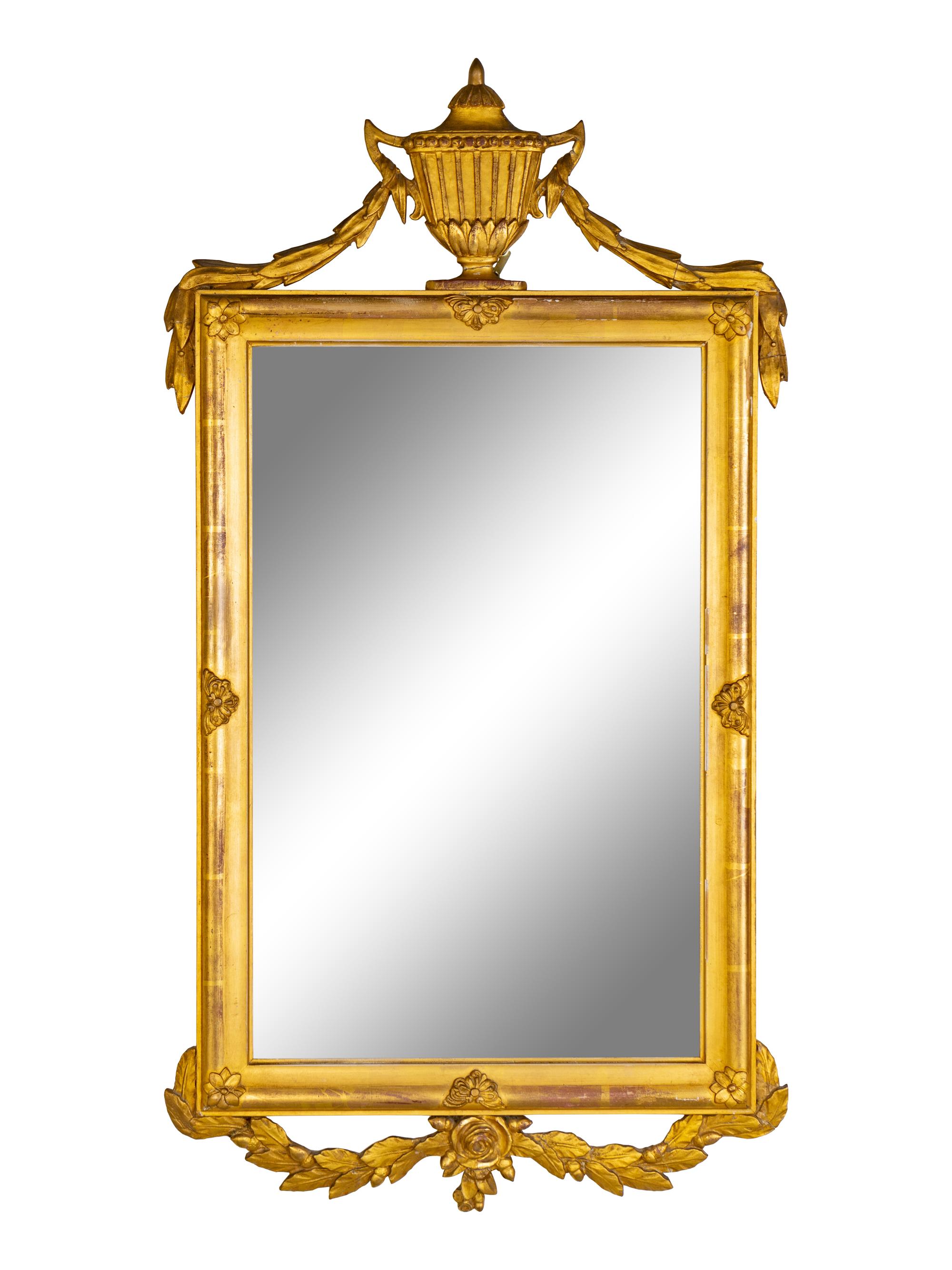 An Italian Giltwood Mirror