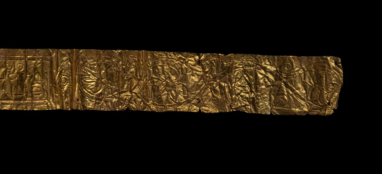 A Greek Gold Diadem with Inscription