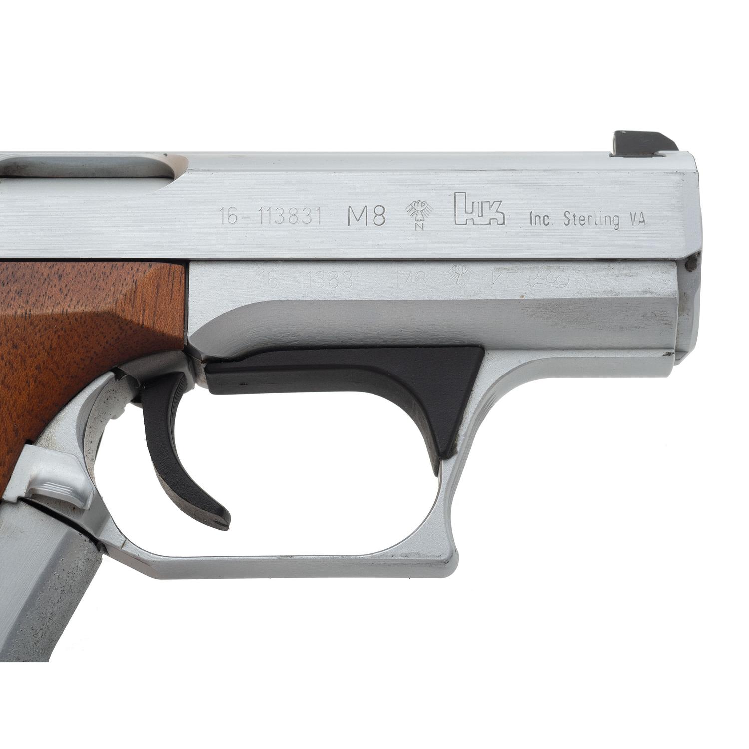 *Rare Factory Nickel Finish Heckler & Koch HK P7M8