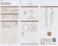 A 3.02 Carat Cushion Shape Diamond,