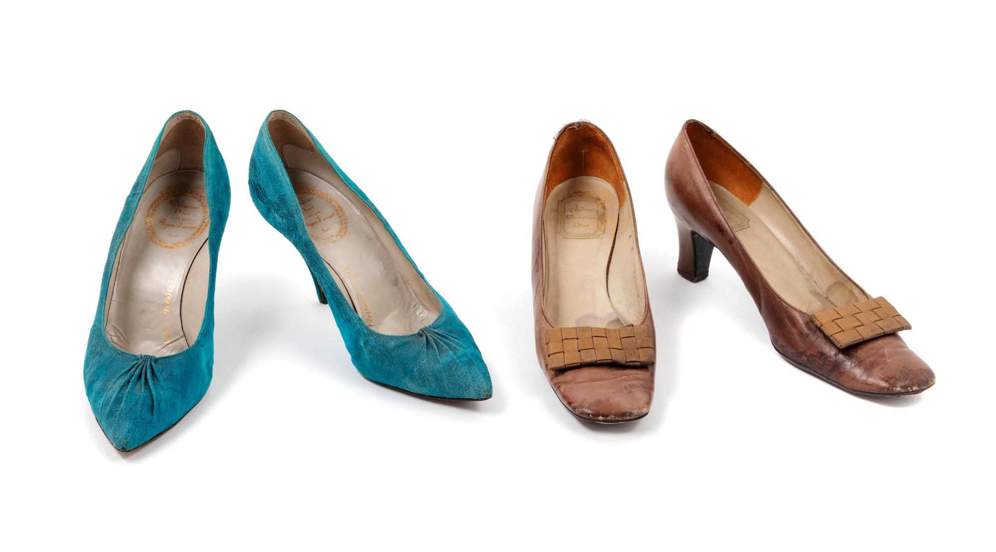 Six Pairs of Shoes, 1950-80s — Worn by Dame Olivia de Havilland