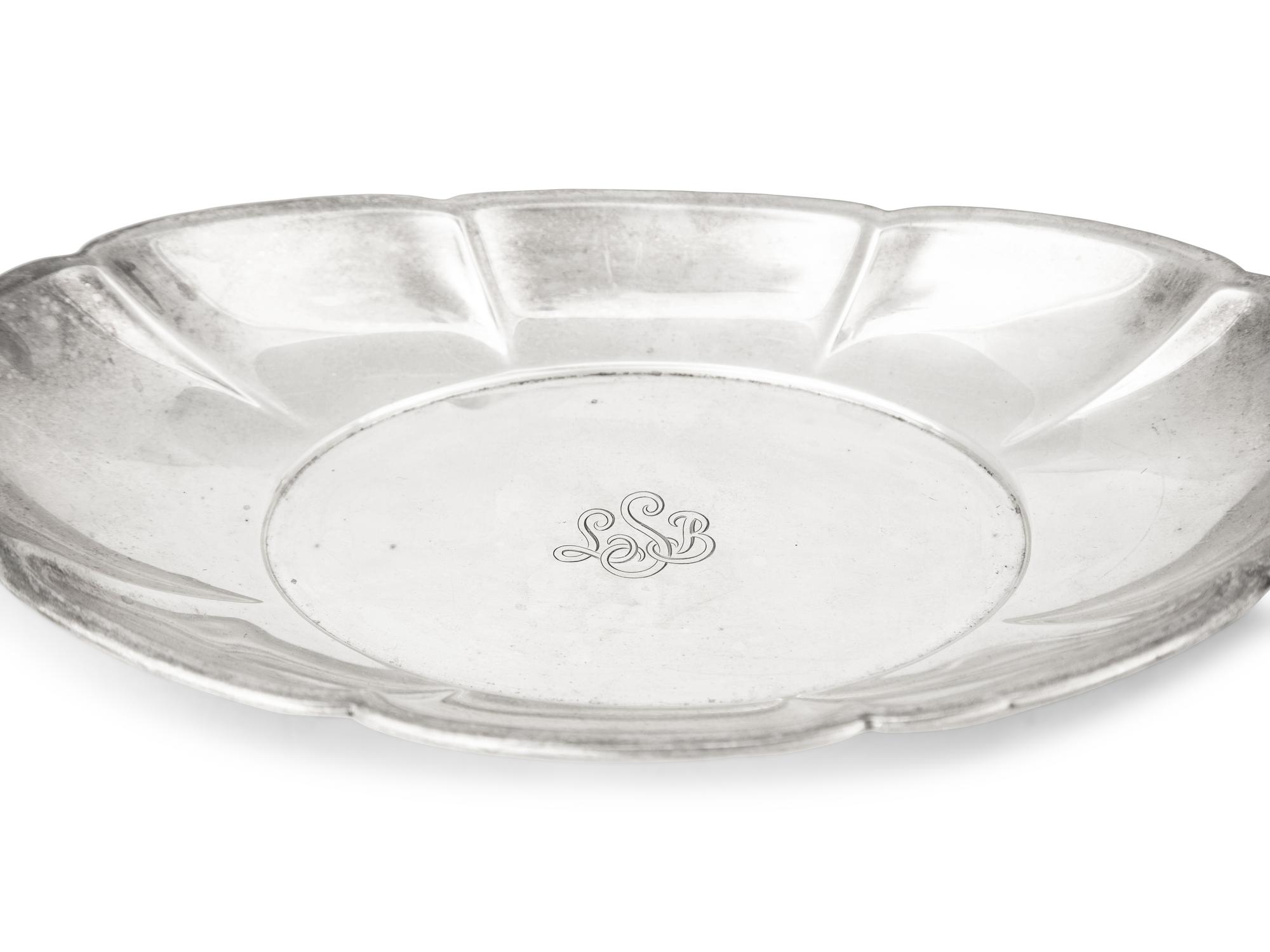 Three Silver Serving Articles
