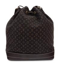 Louis Vuitton Ebene Monogram Mini Lin Noe Bag, 2007