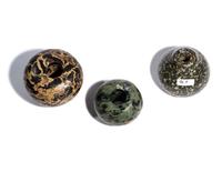 Three Mesopotamian Stone Mace Heads