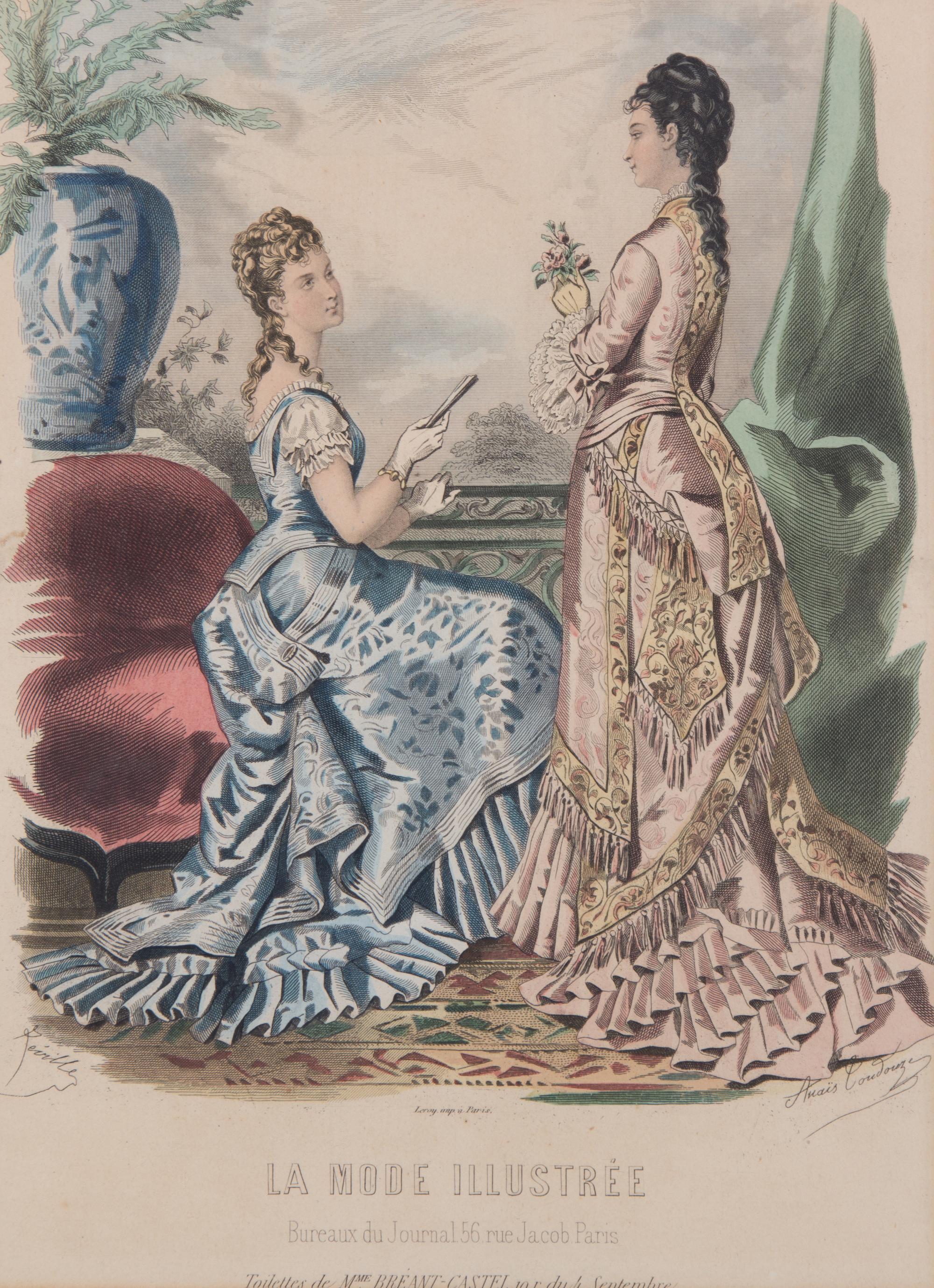 A Set of 6 La Mode Engravings, ,