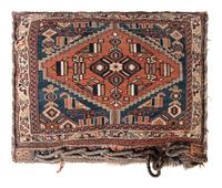 A Pair of Soumak Bag Face Pillows