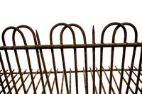 A Wirework Wall Planter 53.5" W x 13" D x 15" H — France, 20th Century
