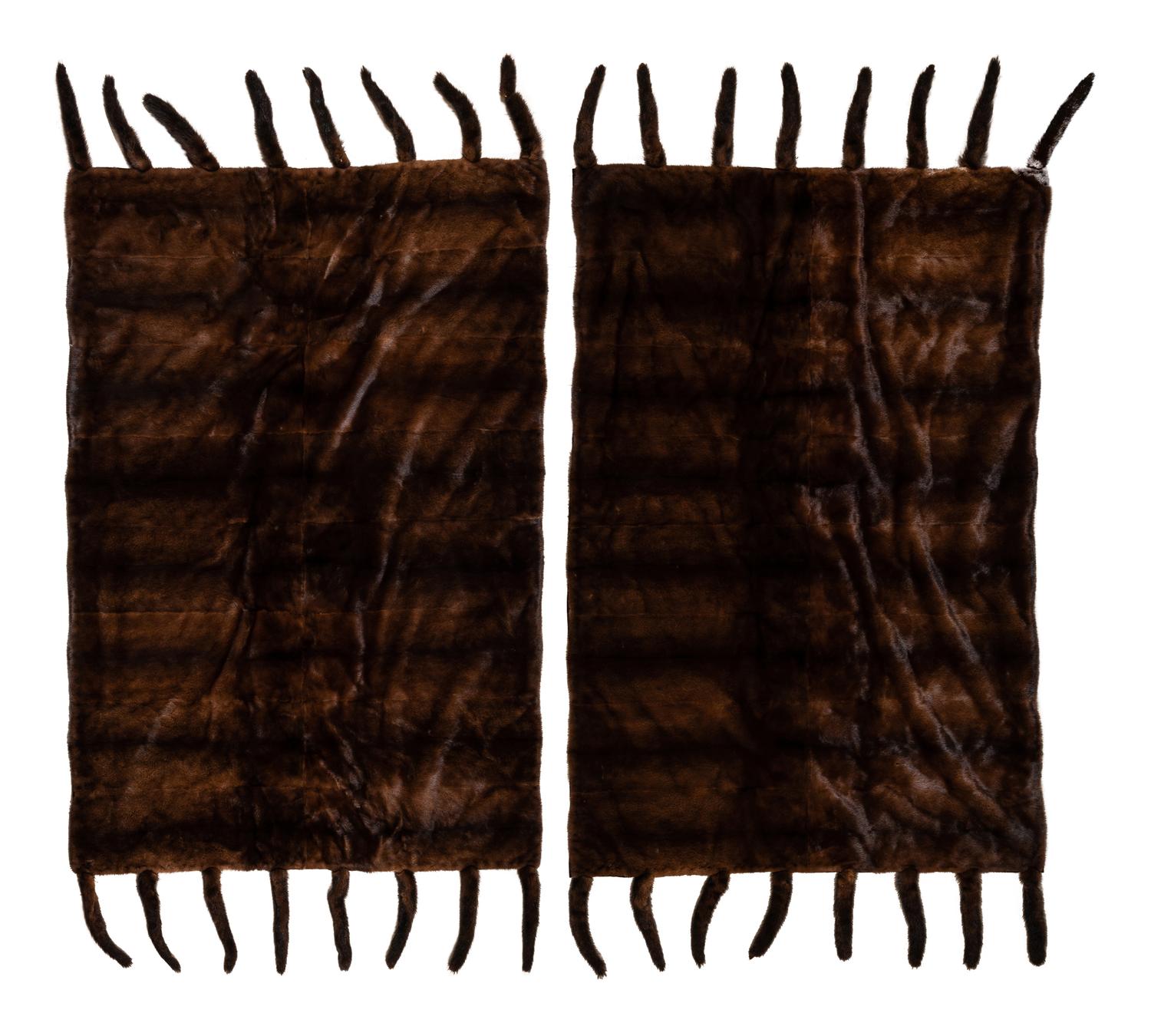 A Pair of Fur Throws