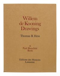 [DE KOONING, Willem (1904-1997)]. HESS, Thomas B. Willem de Kooning Drawings. Lausanne, Switzerland: Editions des Massons Lausanne, 1972.