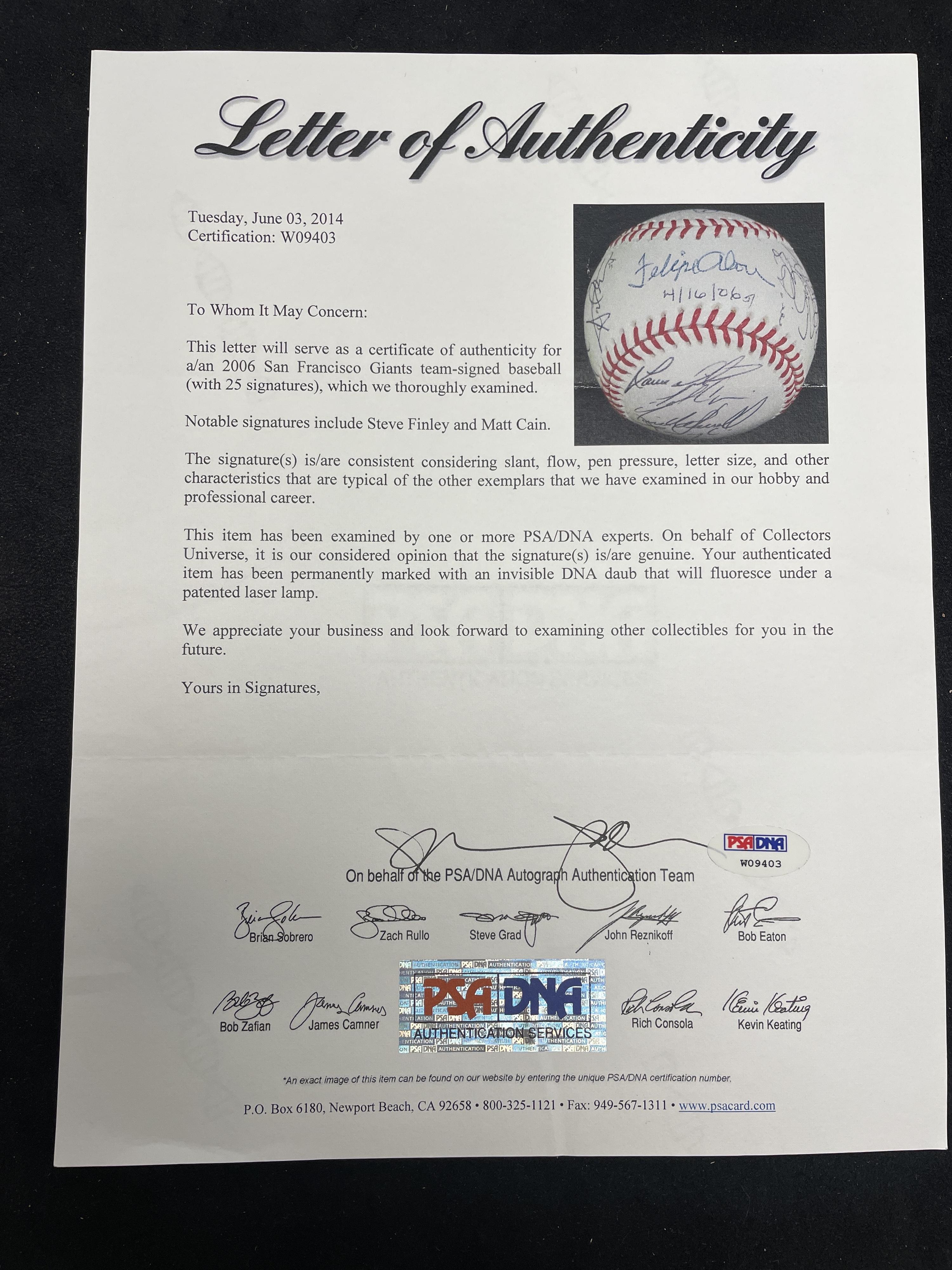 A Large Group of Assorted 1970s-2000s San Francisco Giants Team Signed Autograph Baseballs,