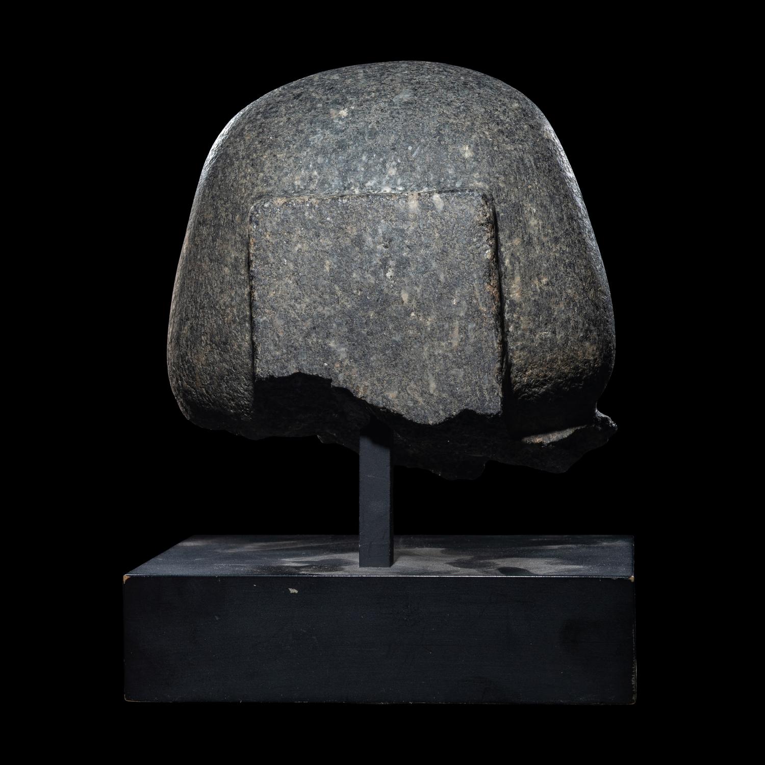 An Egyptian Granite Head of a Man
