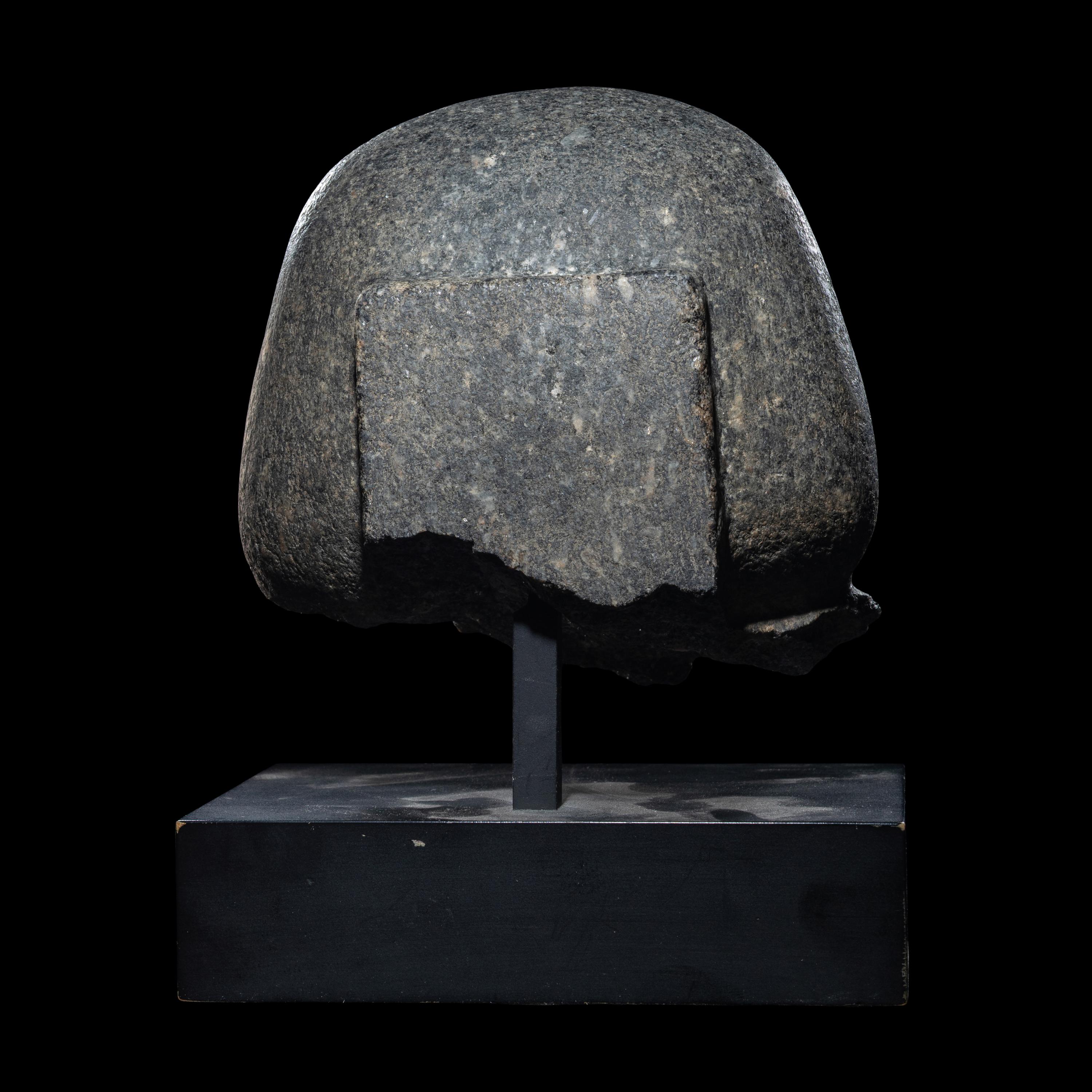 An Egyptian Granite Head of a Man