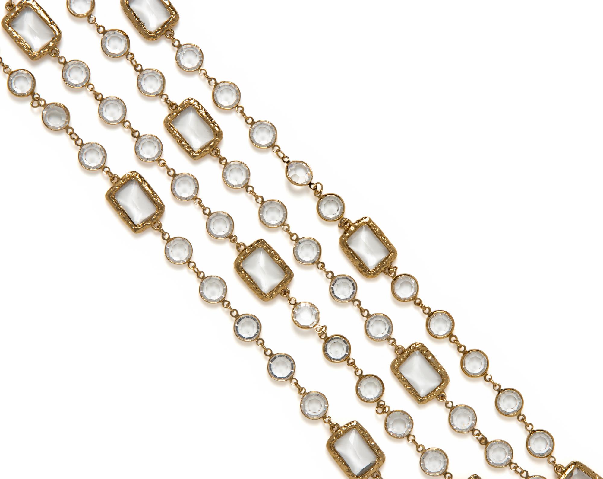 Chanel, Glass Sautoir, 1981