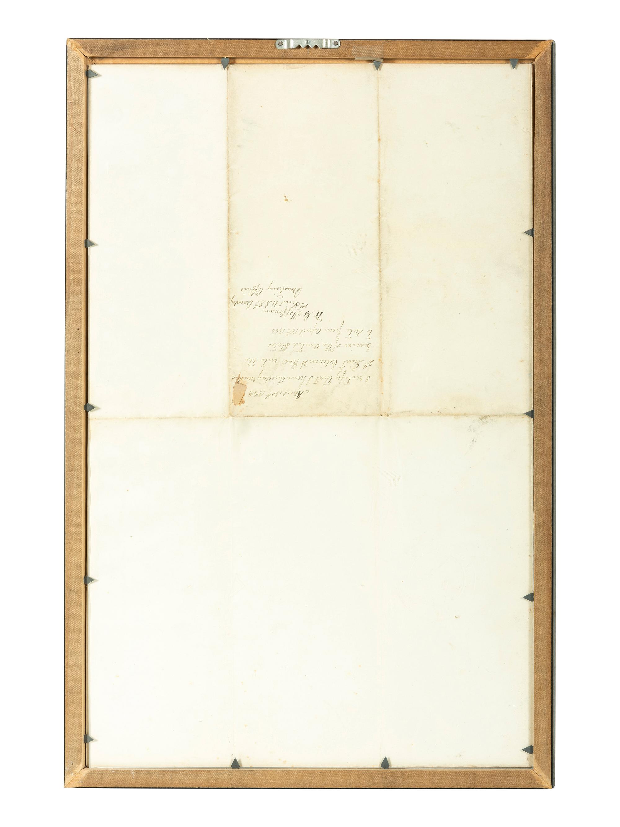 [CIVIL WAR]. Illinois Volunteers appointment for Sergeant Edwin W. Ross, Battery B, Illinois 2nd Light Artillery.