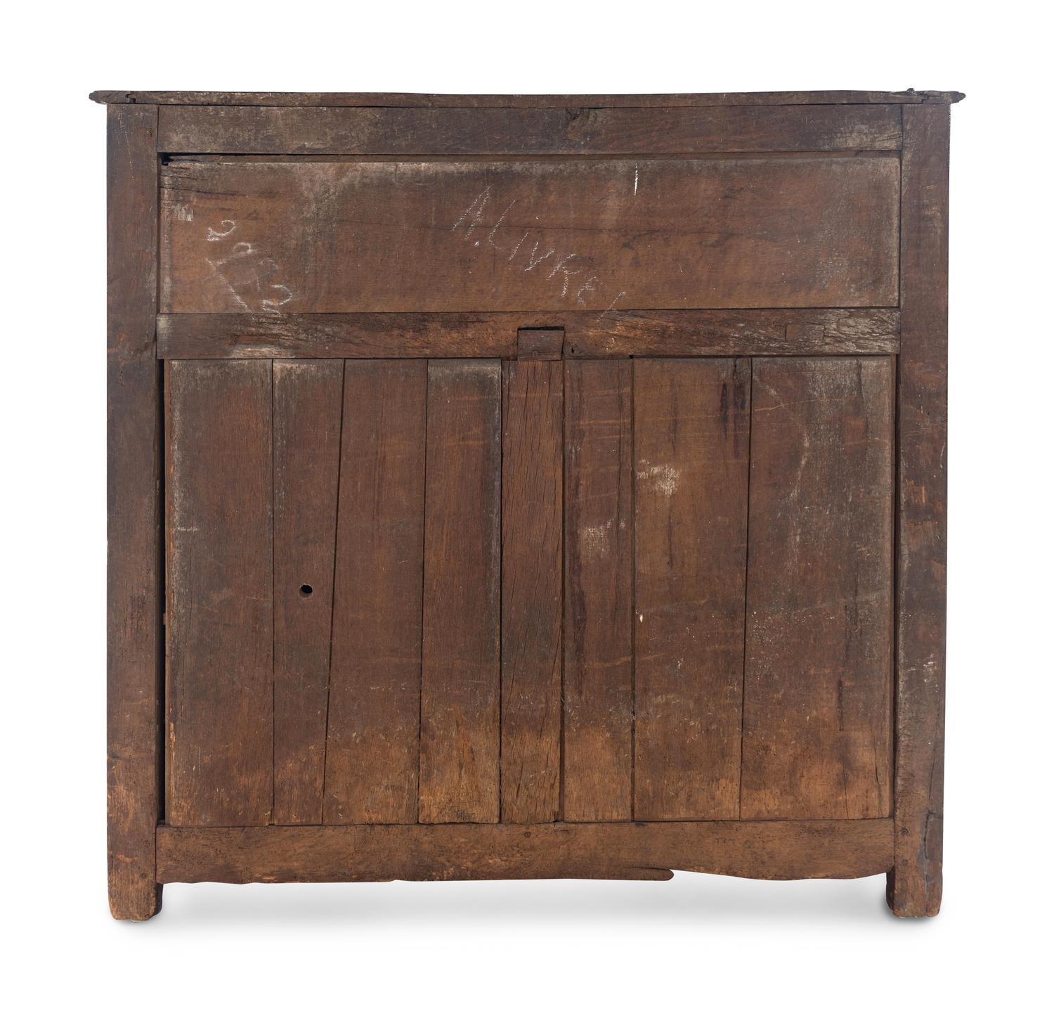 A French Provincial Carved Oak Cabinet