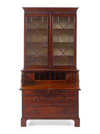 A George III Style Mahogany Butler's Secretary