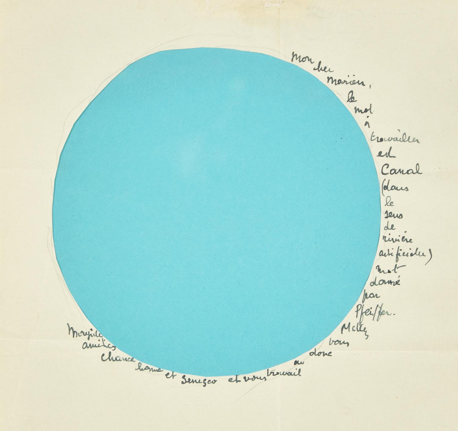 Lettre-Objet “Le Canal” (Likely to Léo Dohmen)