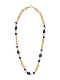 Chanel Faux Pearl and Chain Necklace, 1989