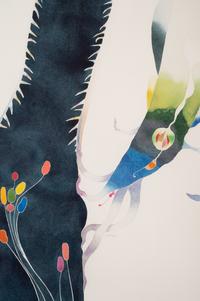 A Group of Four Abstract Works on Paper by 20th Century American Artists