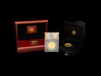 A Group of Three United States Mint Issued Commemorative Gold Coins