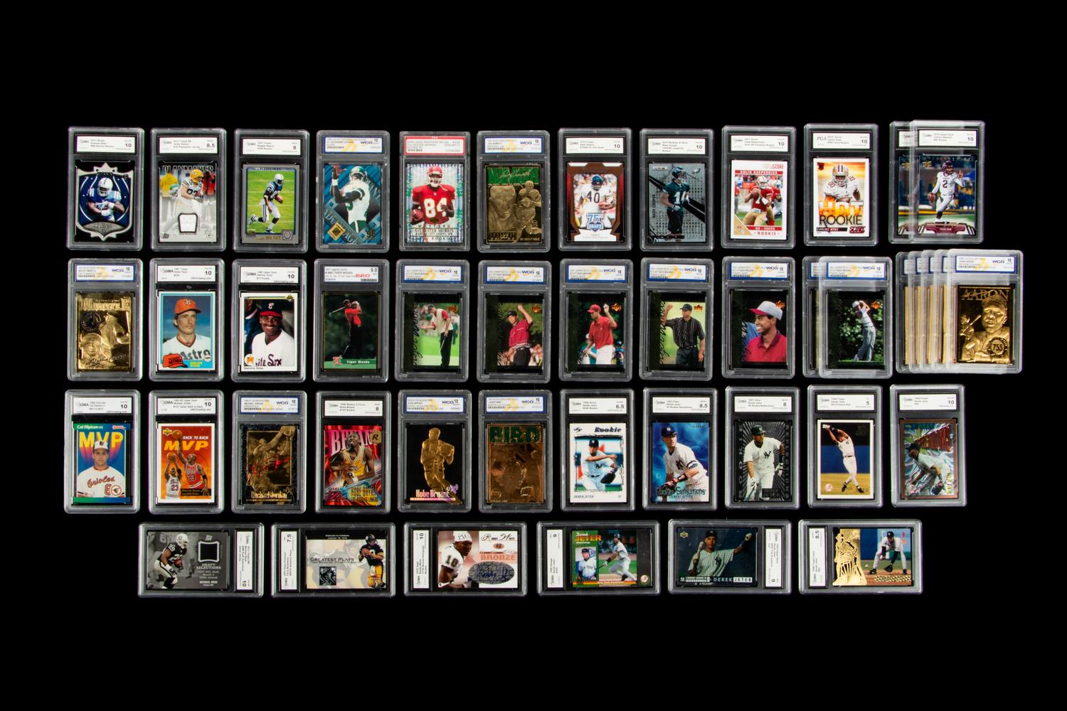 A Large Collection of Assorted Individual Trading Cards