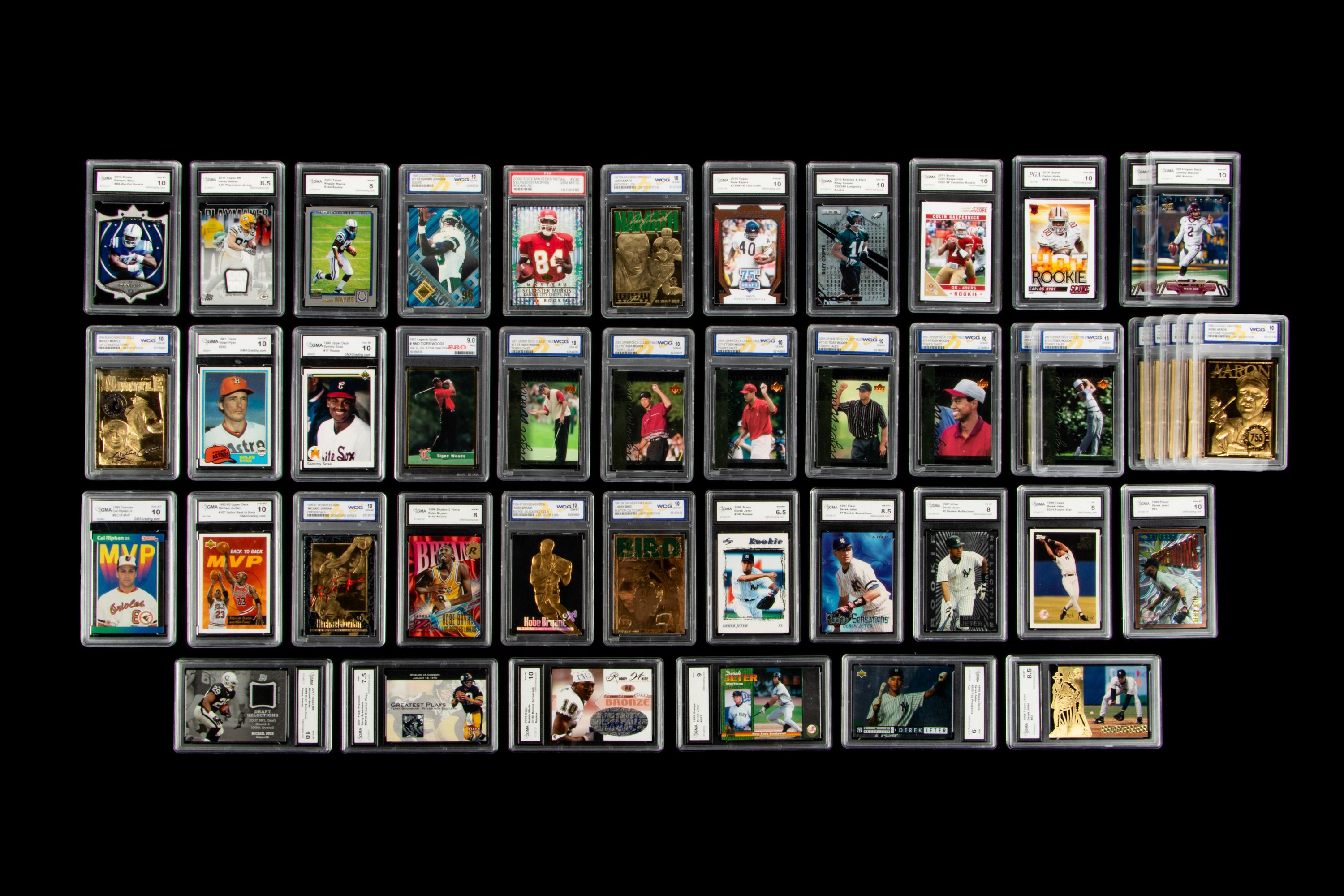 A Large Collection of Assorted Individual Trading Cards