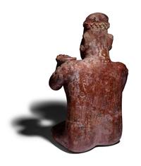 A Colima Seated Figure