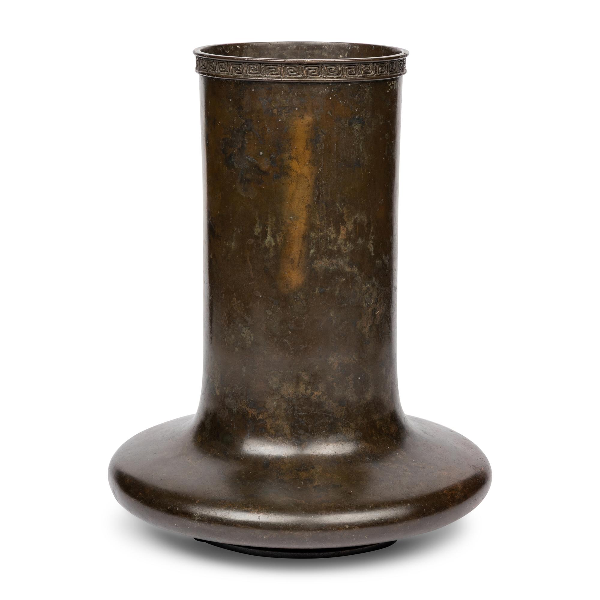 A Japanese Bronze Vase