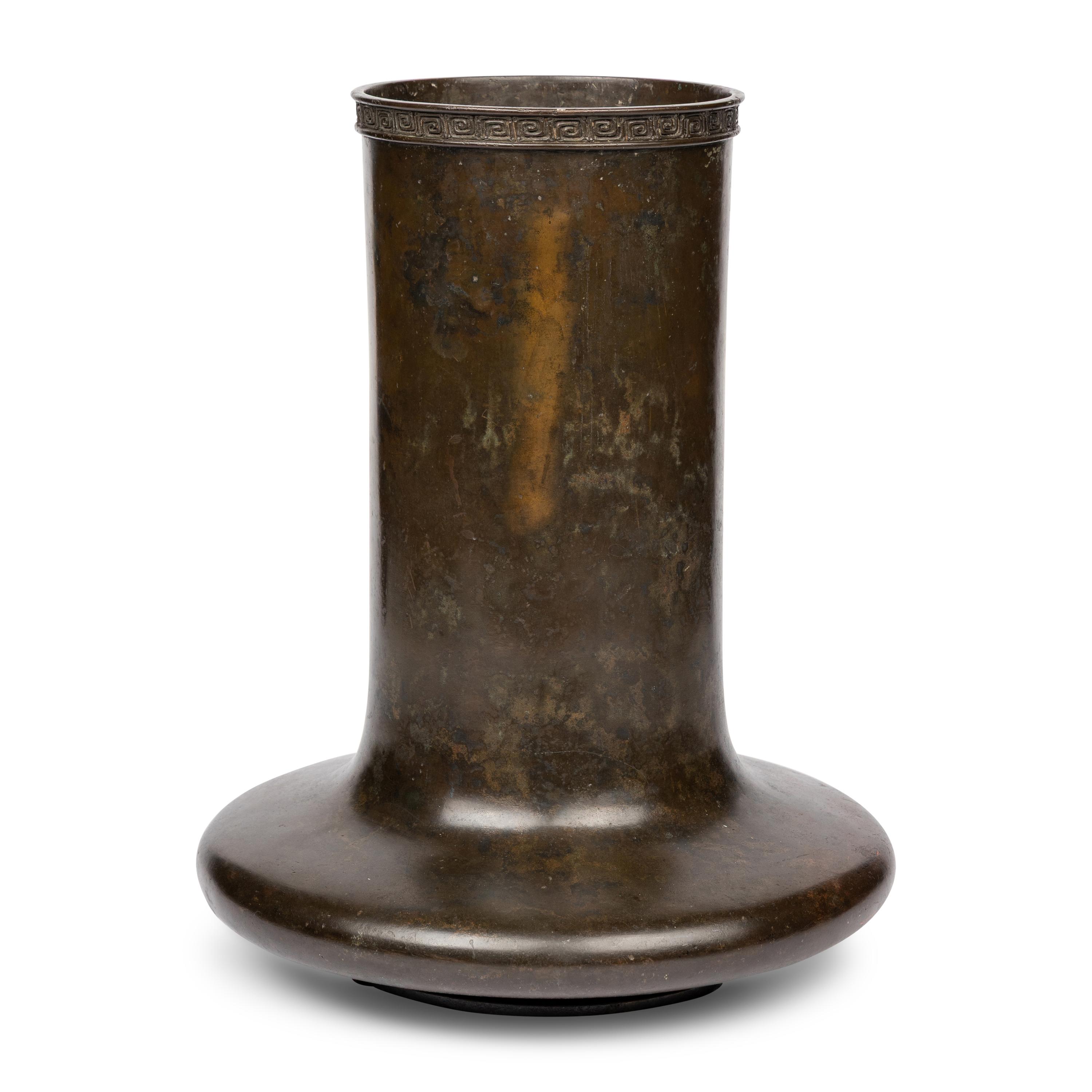 A Japanese Bronze Vase