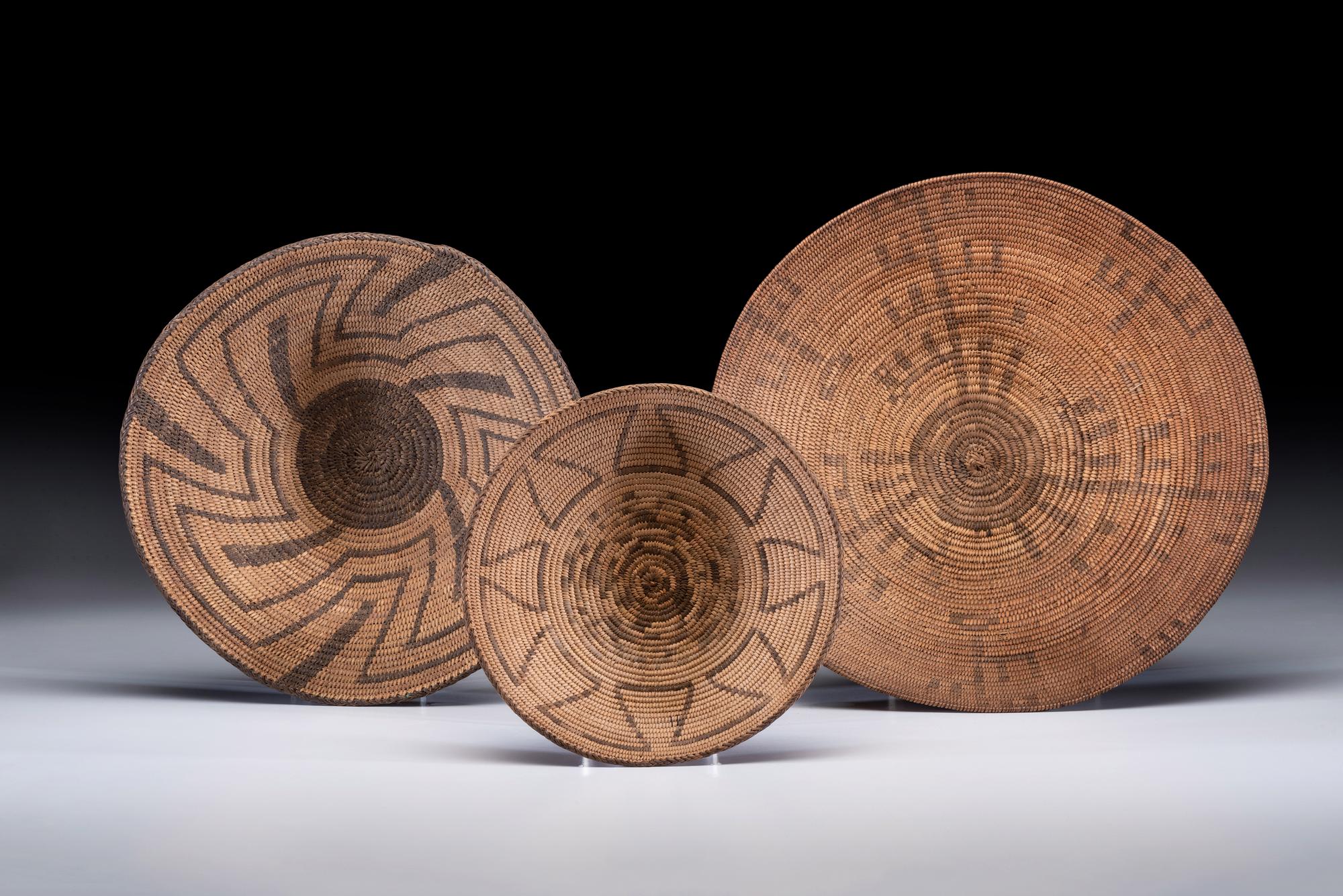 Akimel O'odham Baskets