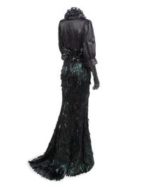 Naeem Khan Black Feather Ensemble, 1990-2000s