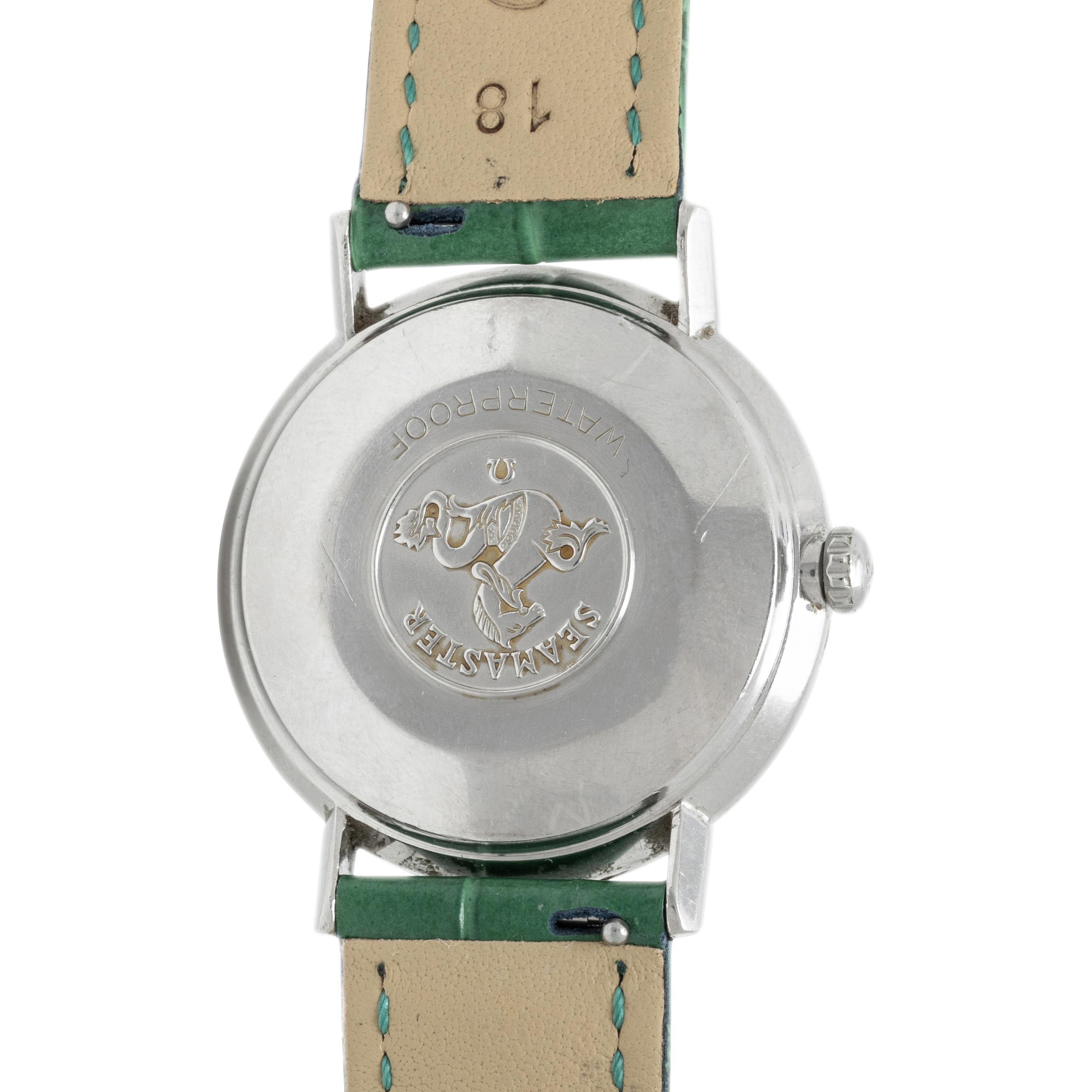OMEGA, REF. 14765 SC-61 STAINLESS STEEL 'SEAMASTER' WATCH