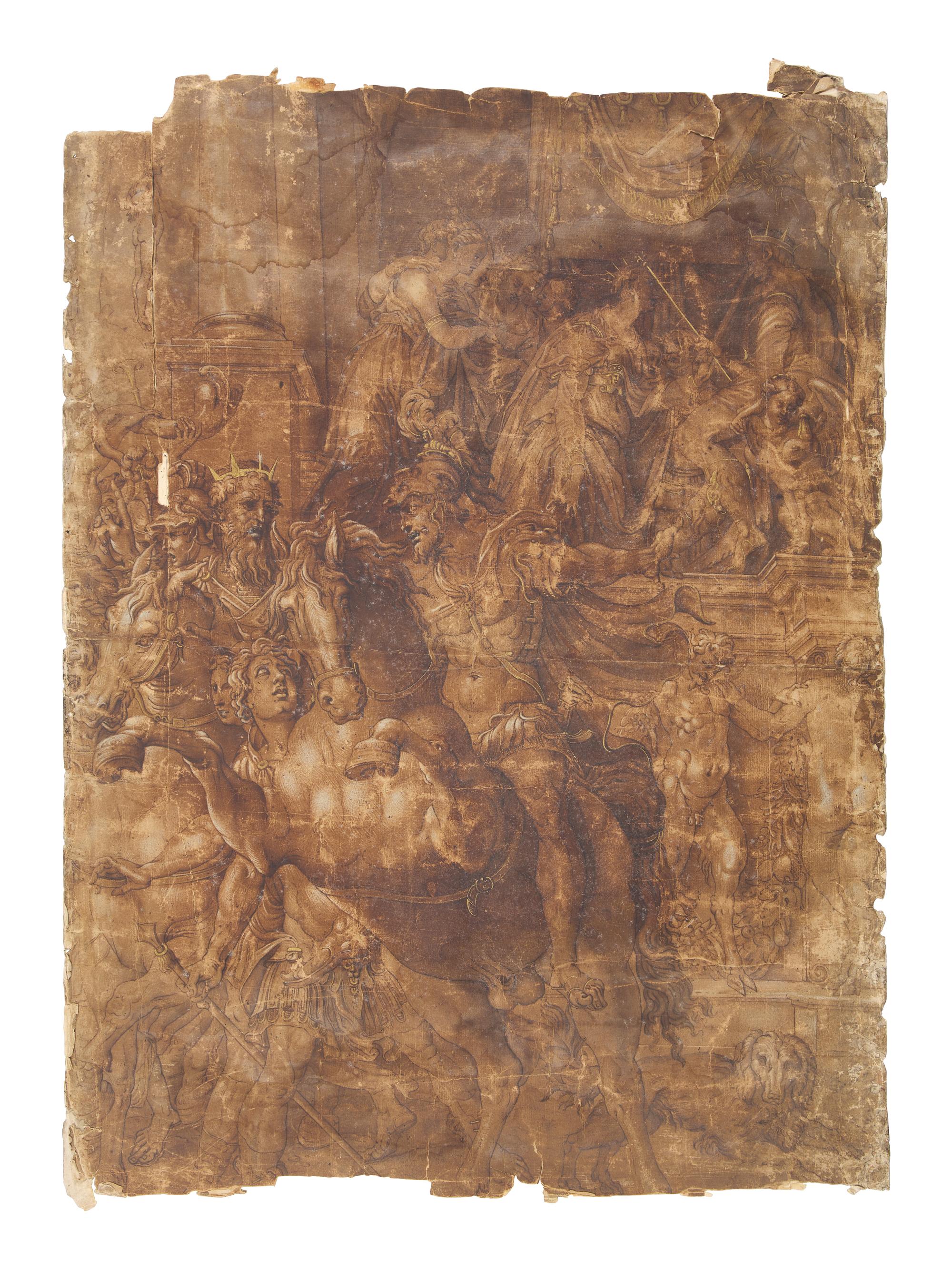Study for an Equestrian Scene