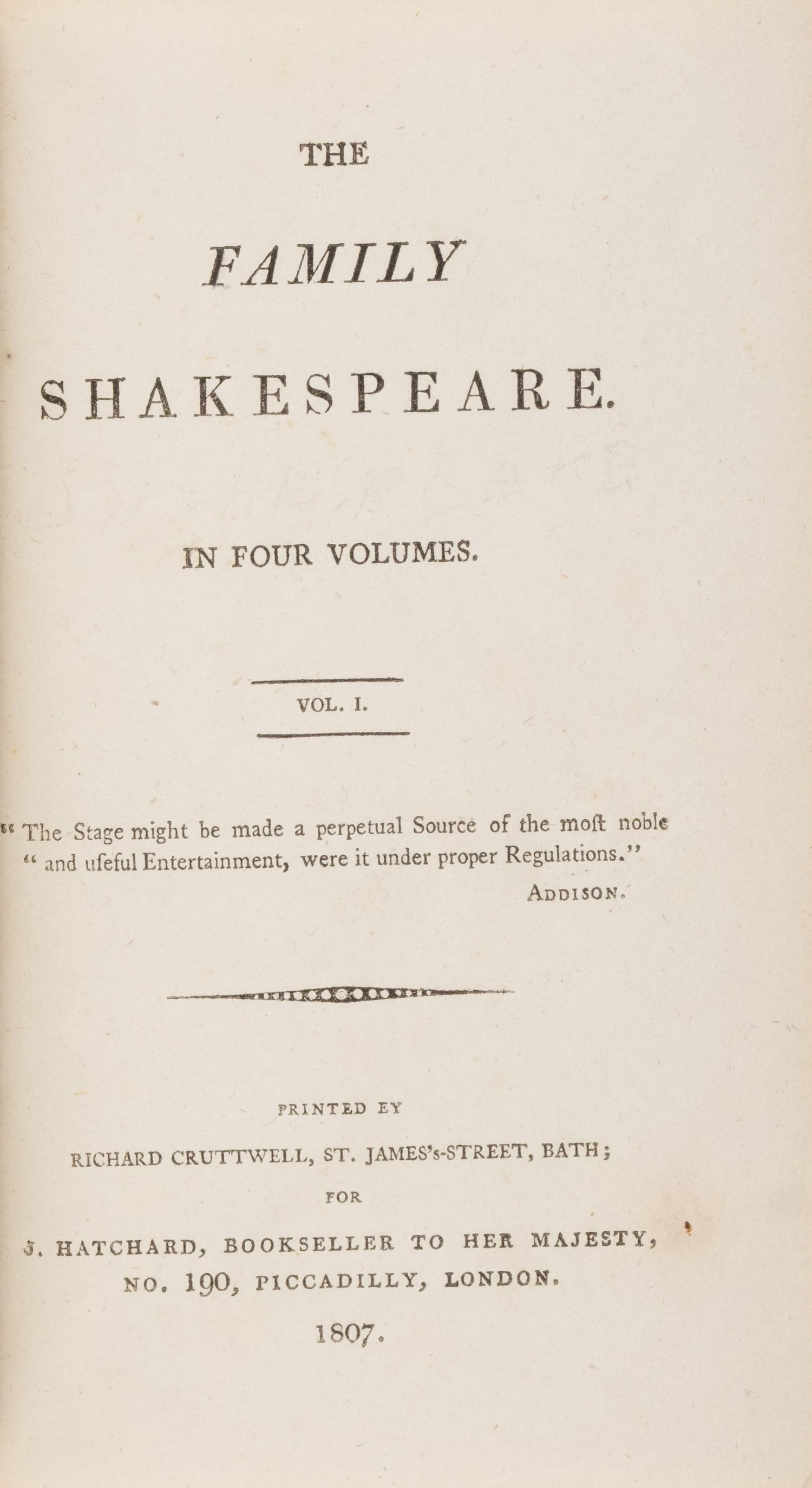 [Literature] Shakespeare, William. The Family Shakespeare