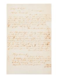 LINCOLN, Abraham (1809-1865). Autograph legal document signed ("Davis, Lincoln, Lamon"), [Springfield], [filed] 29 May 1855.