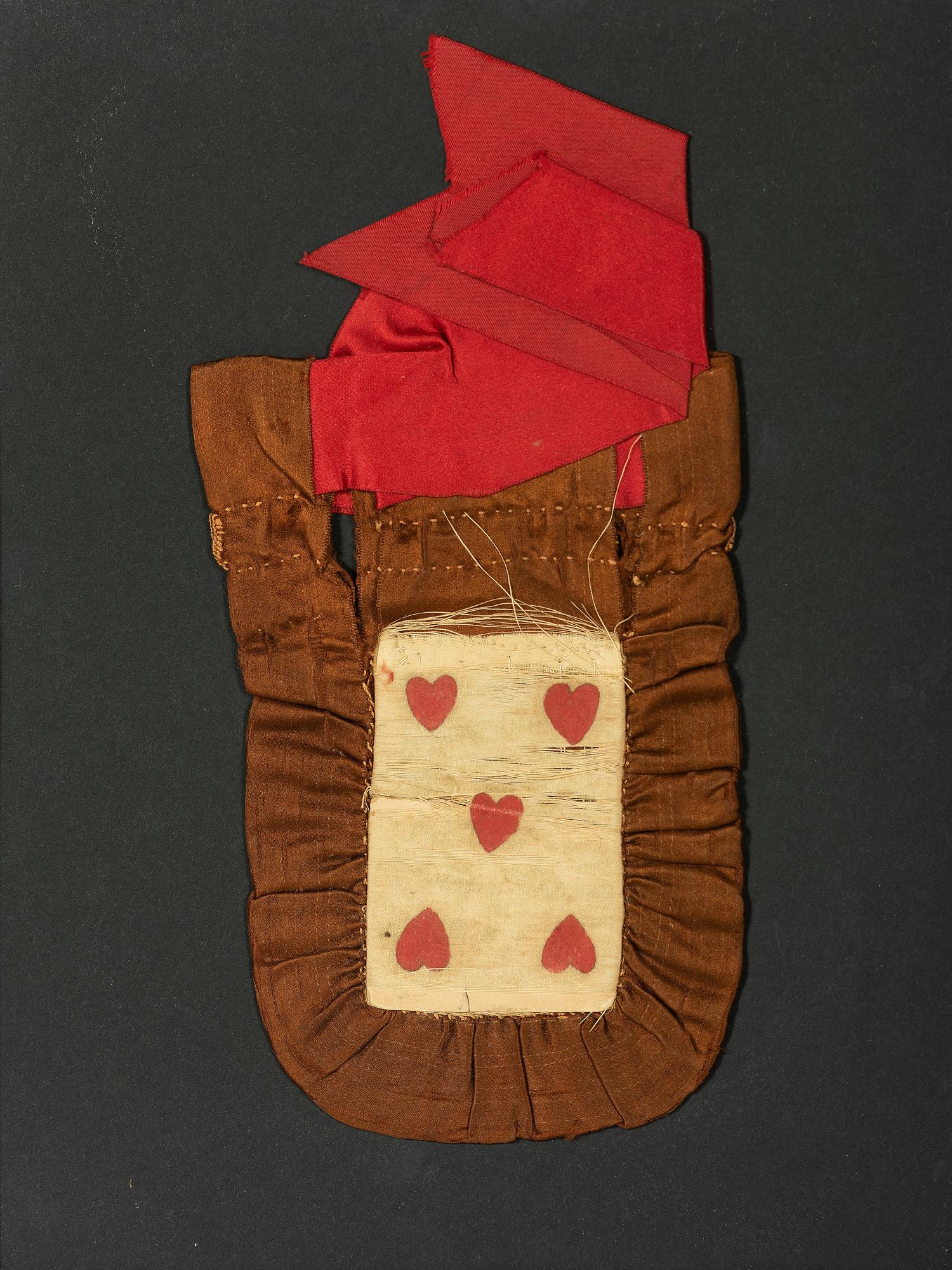 [CIVIL WAR]. "Five of Hearts" ditty bag.