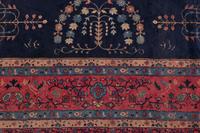 An Indo-Mohajeran Sarouk Wool Rug
