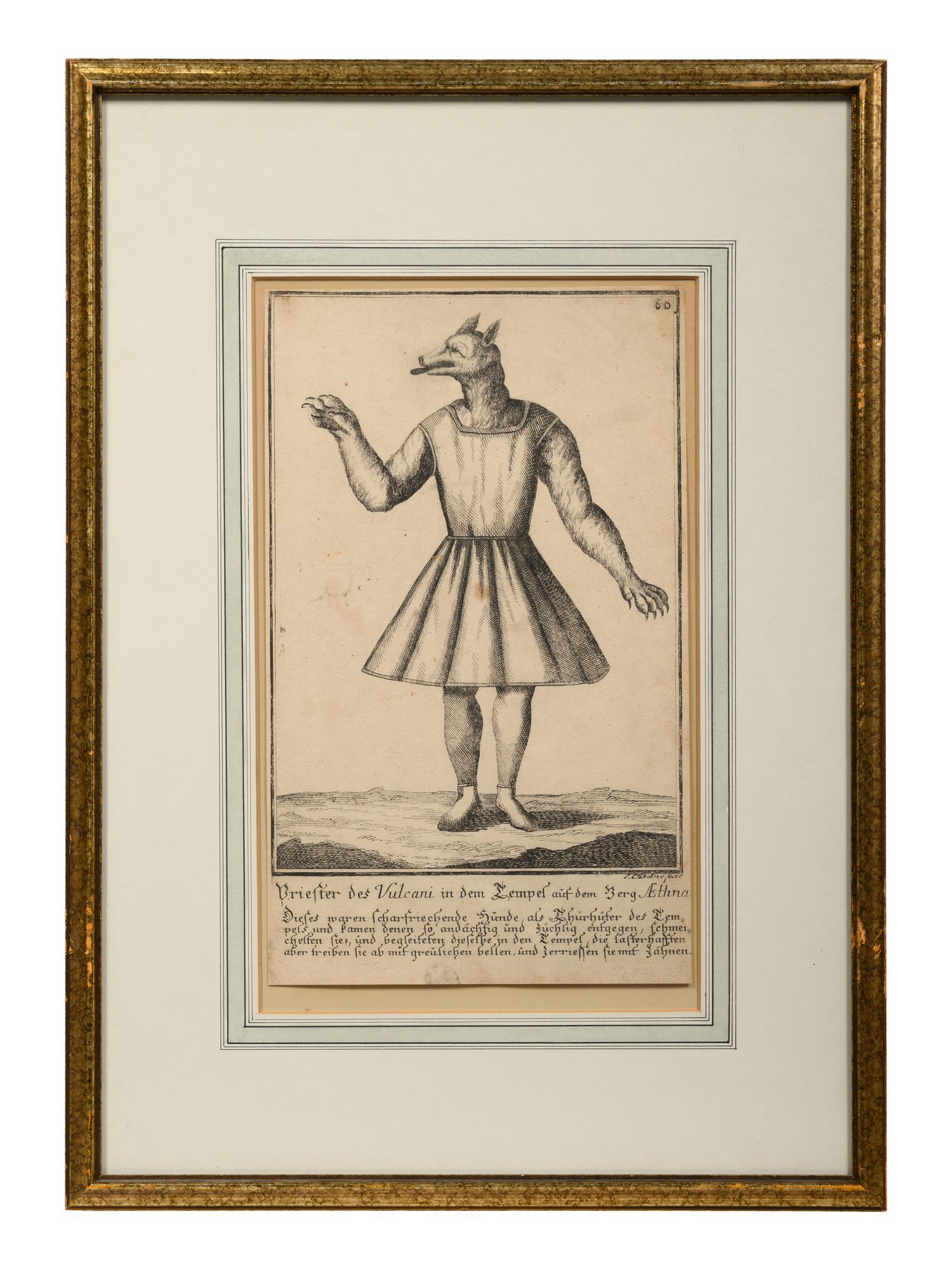 A Set of Eight Continental Costume Engravings by Johann Christoph Dehne (fl. 18th Century)