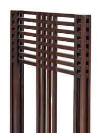 A Pair of Arts and Crafts Style Oak Side Chairs