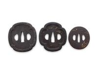 Ten Cast Iron Tsubas