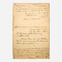 [Americana] [New Jersey] Darrah, William Early 19th-Century New Jersey Sheriff's Manuscript Journal