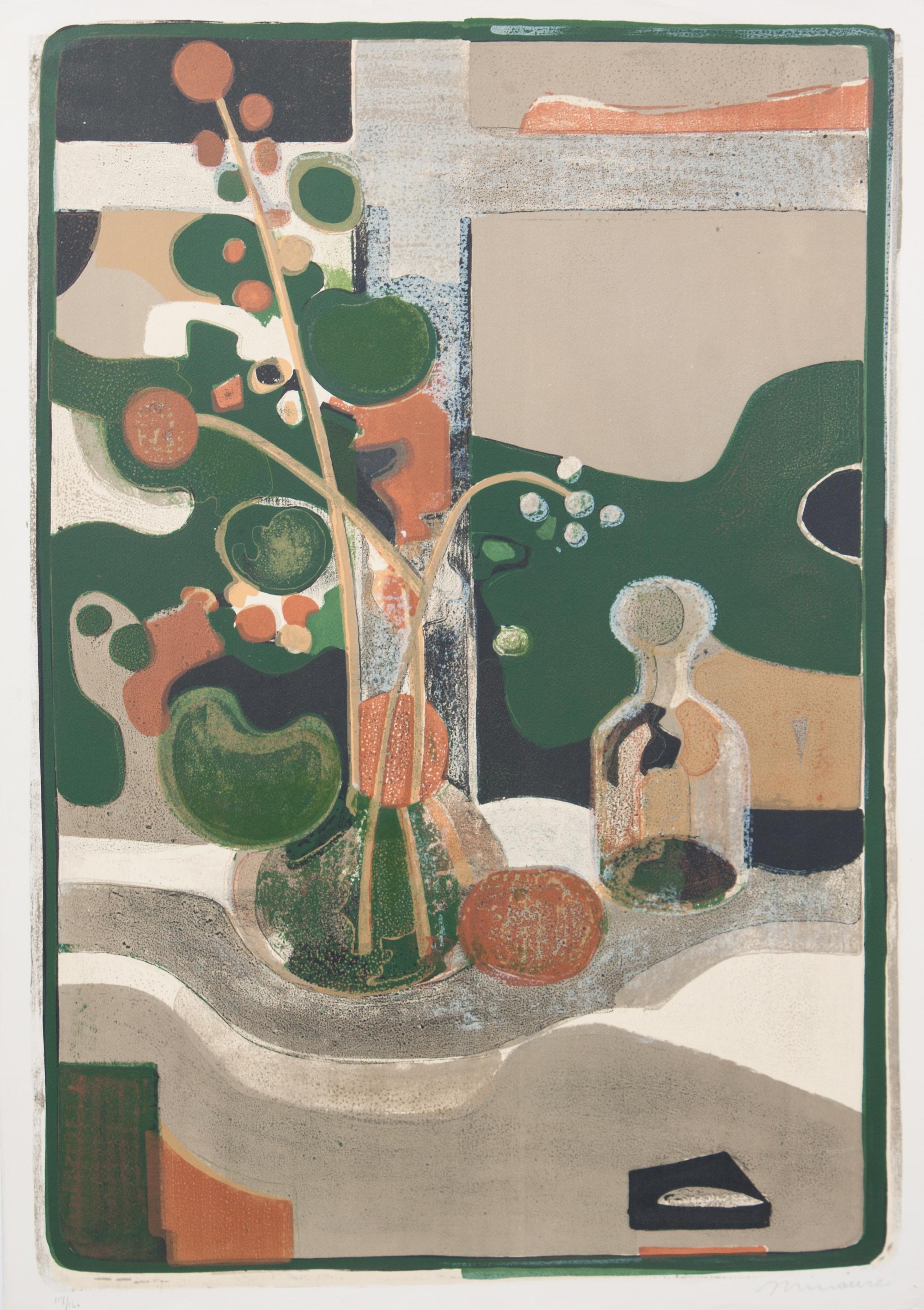 Andre Minaux, (French, 1923-1986), Nature Morte